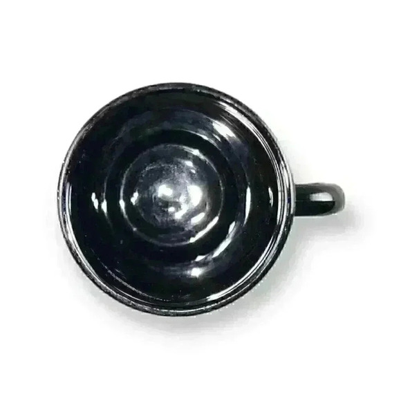 Virgo Zodiac Vintage Astrology Black Milk Glass Beer Stein Tankard Coffee Mug - Picture 6 of 7